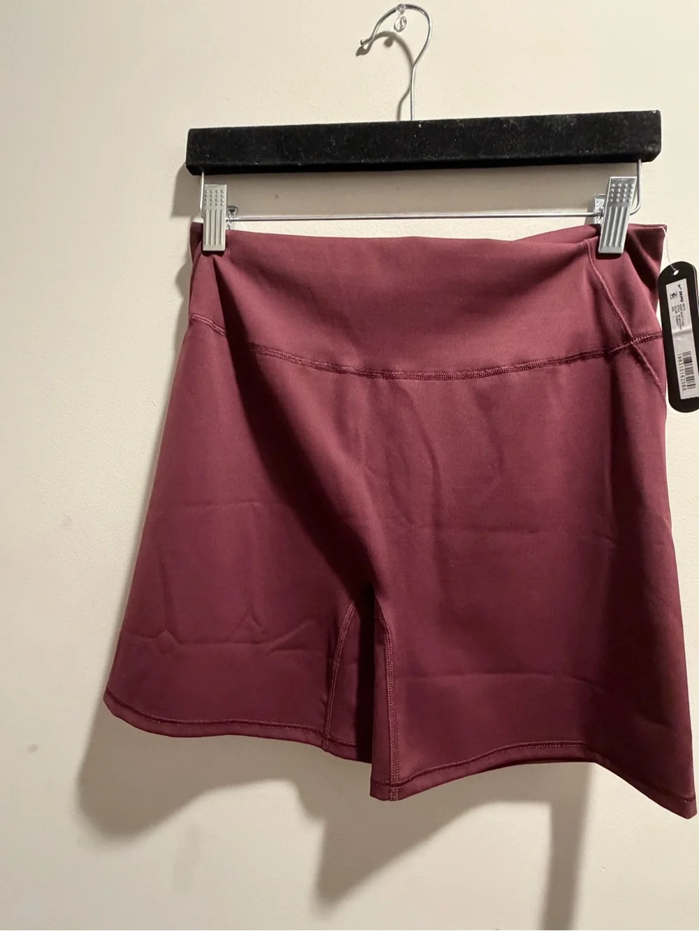 Nike x SKIMS SET Currant  V-Neck Sports up Bralette & Biker shorts